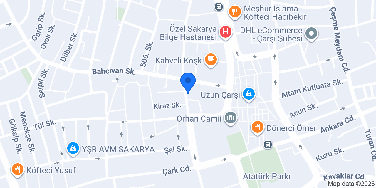 Adabaşar Turizm konumu