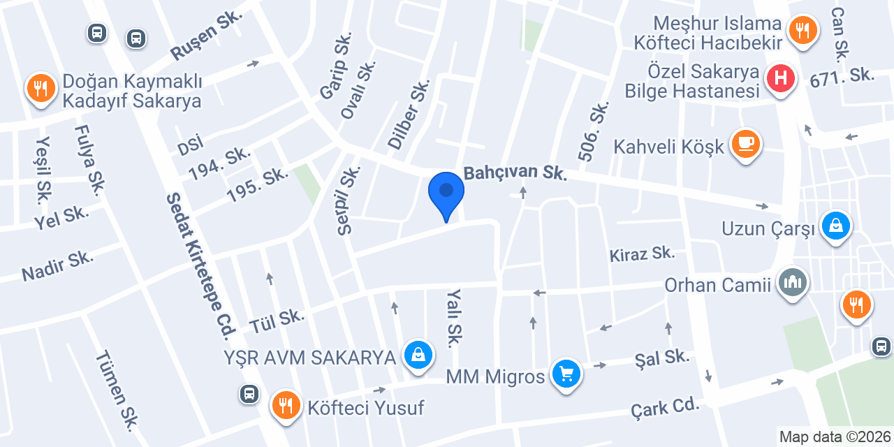 DEMİRTAŞ HUKUK BÜROSU konumu