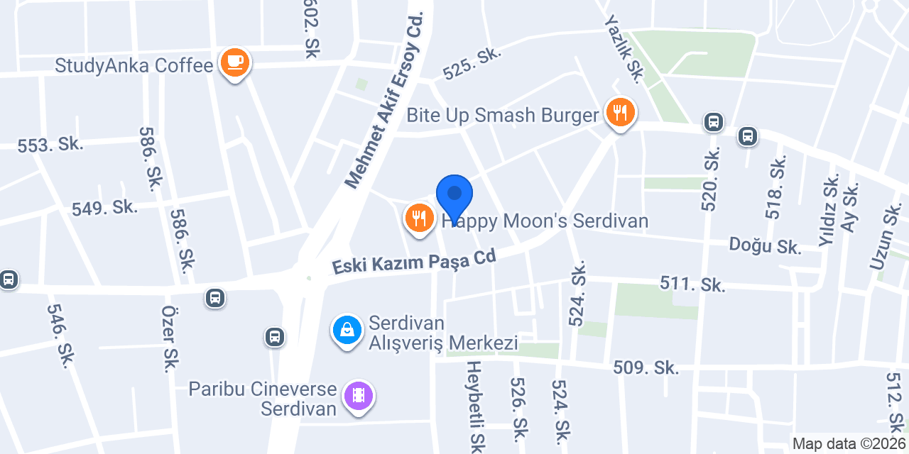Protez Tırnak Natallia Studio konumu