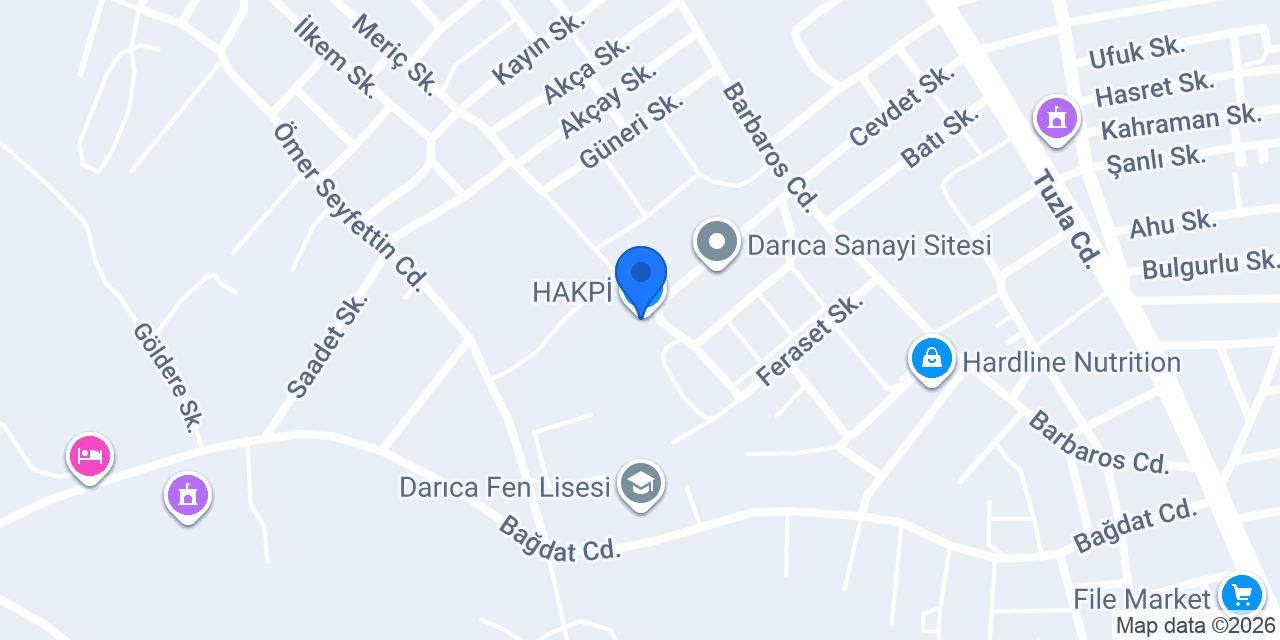 HAKPİ konumu