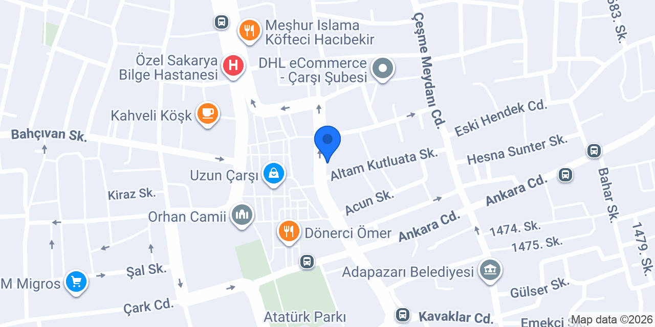 Pırıldar Eczanesi konumu
