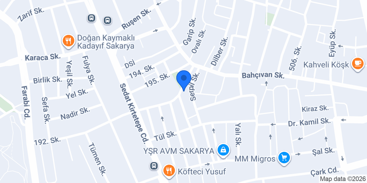 Balona Dair Studio | Sakarya Balon Kutusu konumu