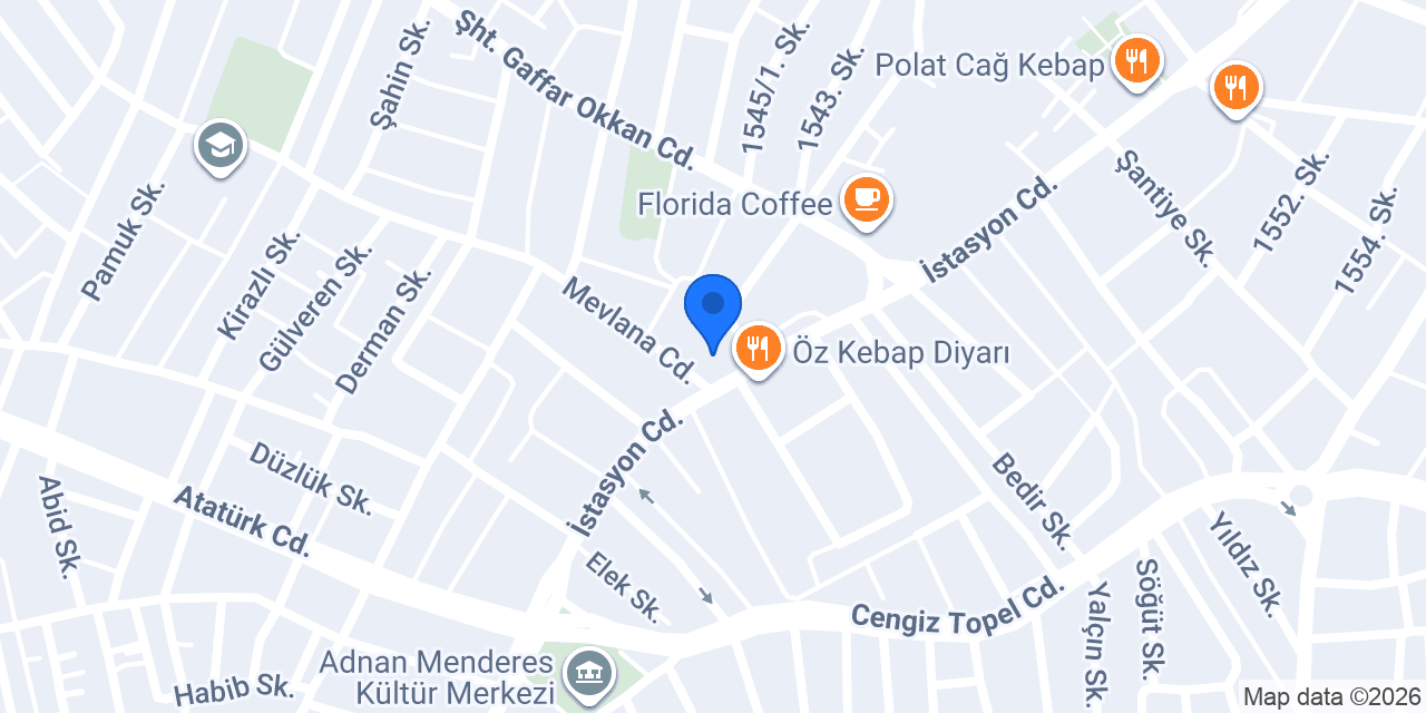 Zeyn Saat & Gümüş konumu