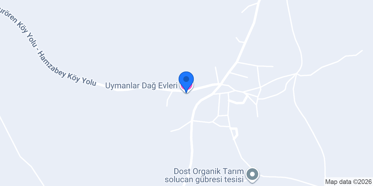 Uymanlar Dağ Evleri konumu