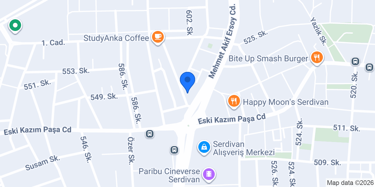 BELLONA SAKARYA SERDİVAN-Fazlıoğlu Mobilya konumu