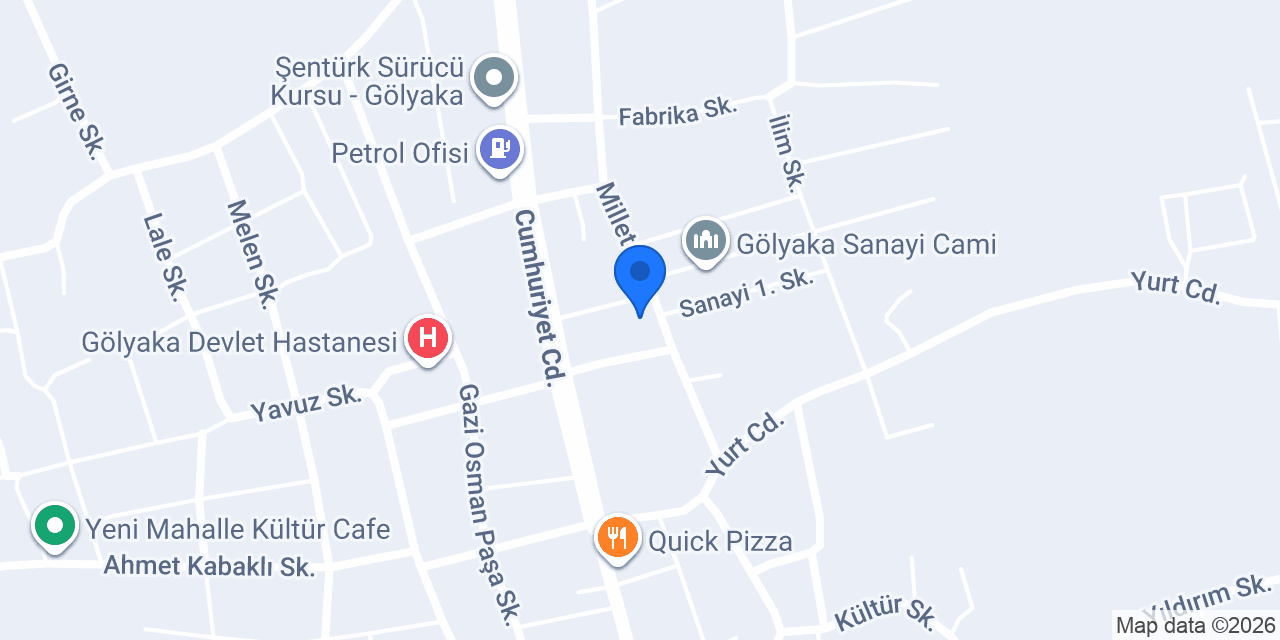 EVLİOĞLU OTO VE HALI YIKAMA konumu