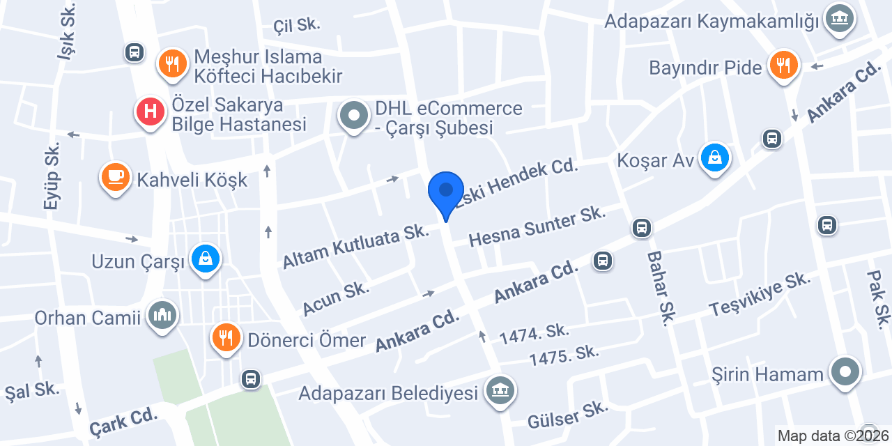 Sakarya Tarım konumu