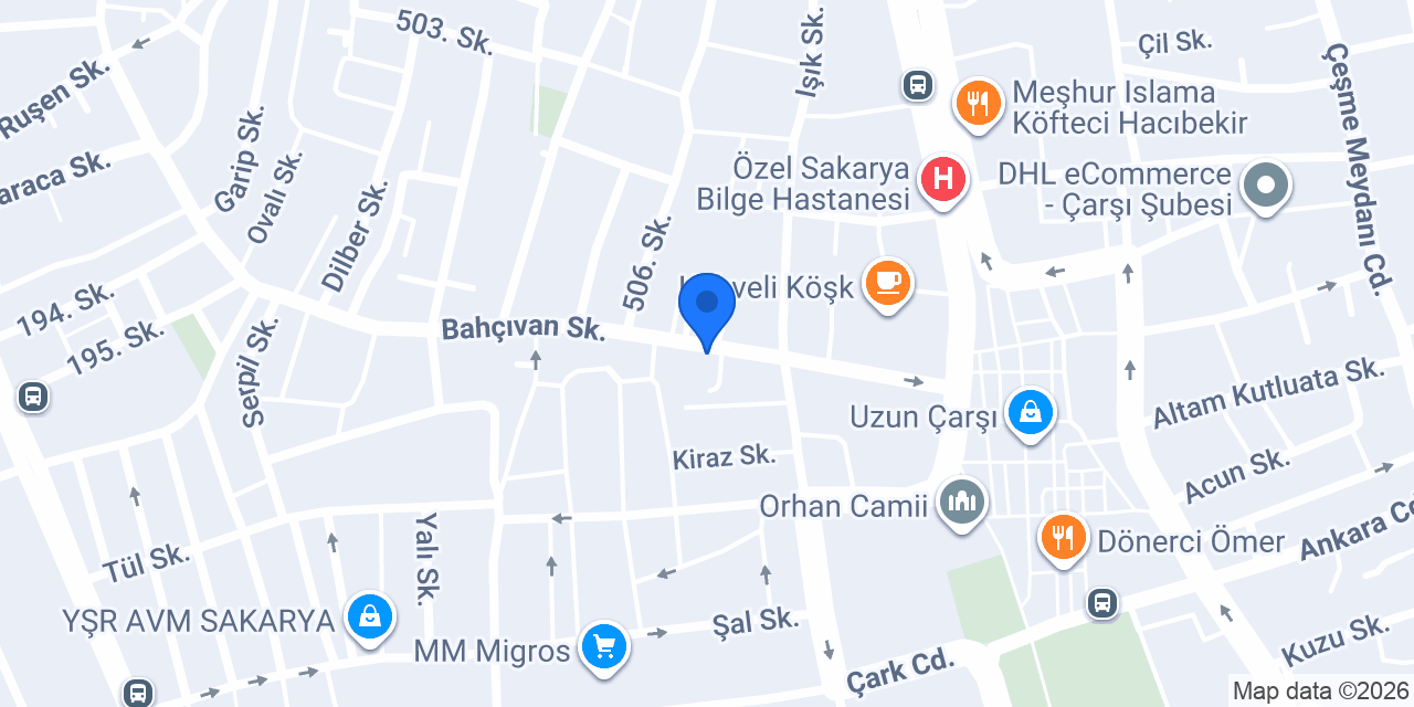 Duru Hukuk Bürosu konumu