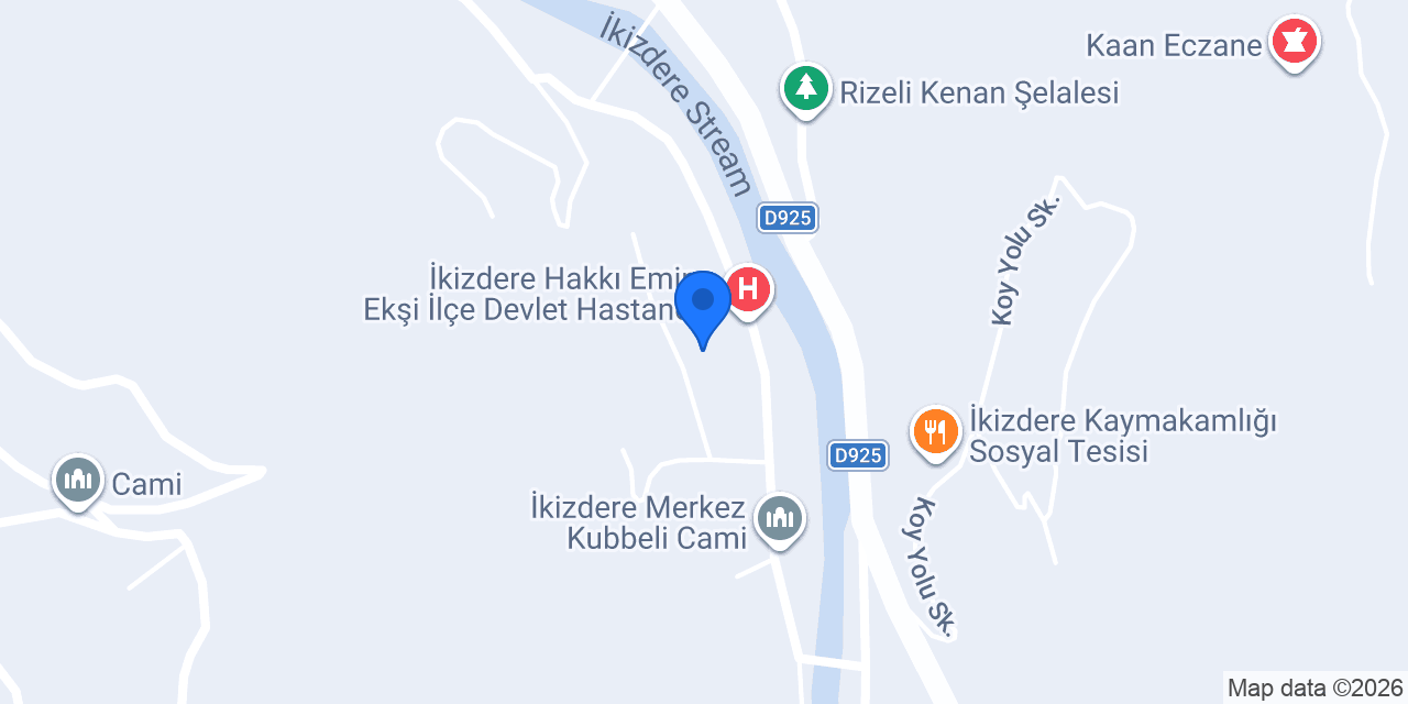İKİZDERE BİLGİSAYAR konumu