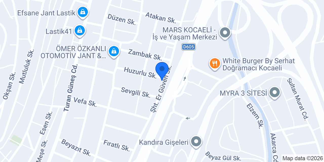 KOCAELİ TRAKTÖR ZİRAAT MAKİNALARI konumu