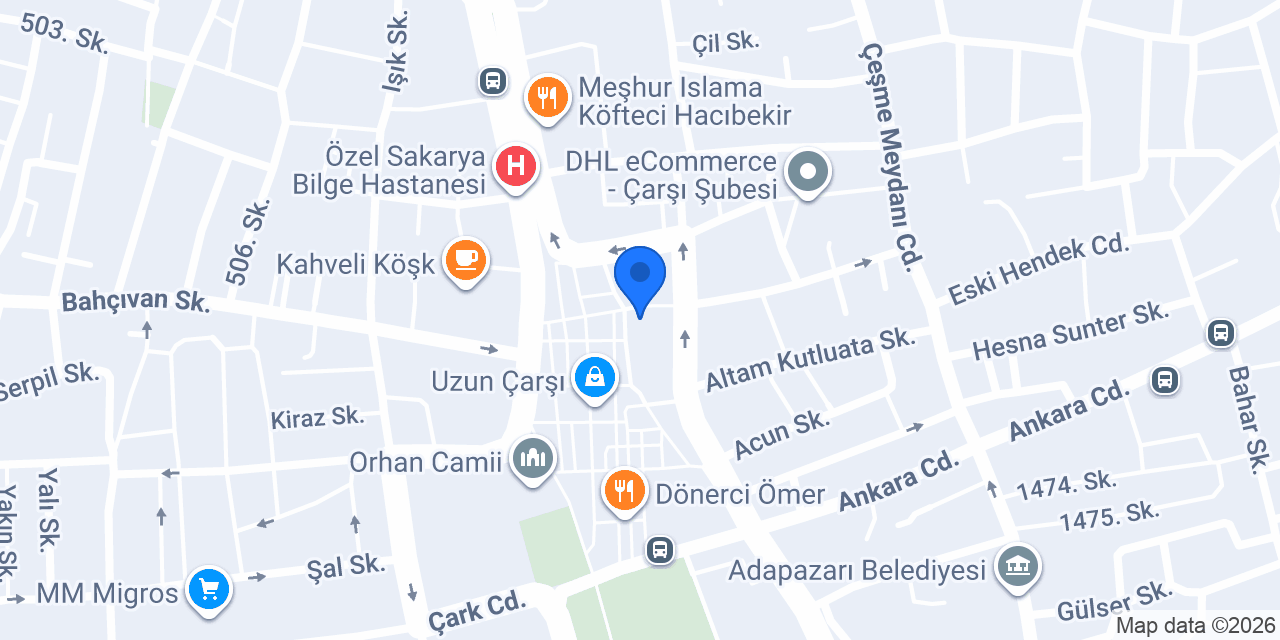Aydın Ticaret Av Bayii konumu