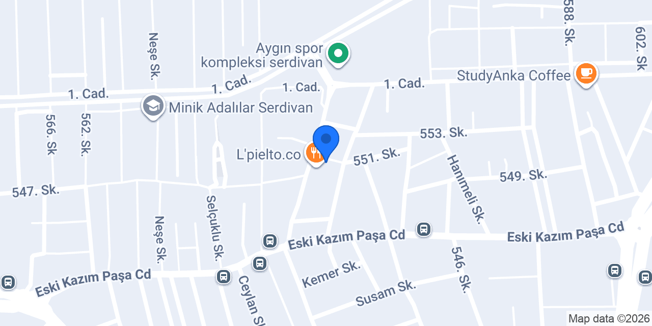 Selin Veteriner Kliniği konumu