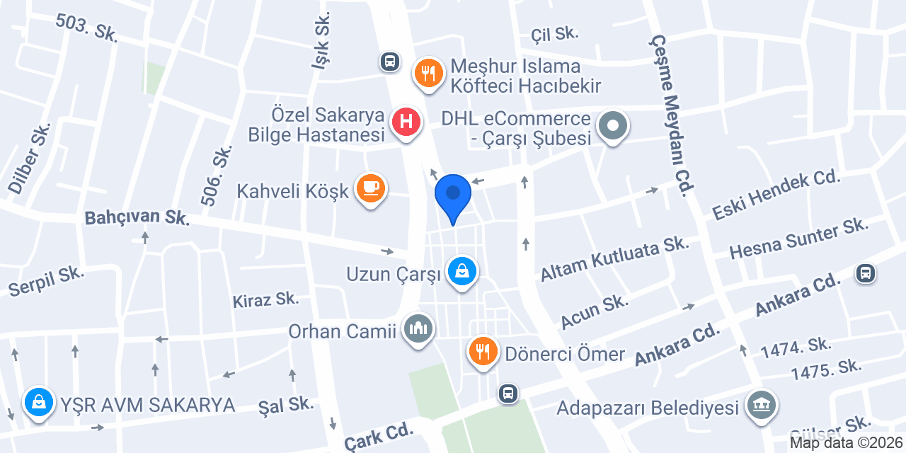 Karasu Butik konumu