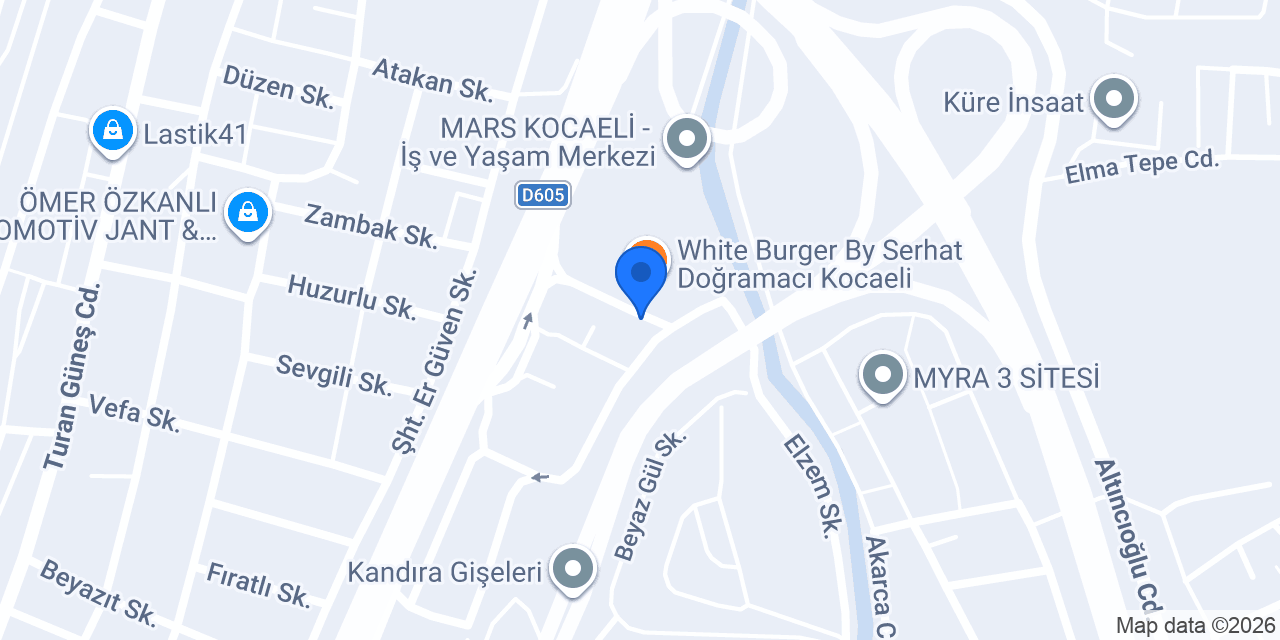 Mars Eczanesi konumu