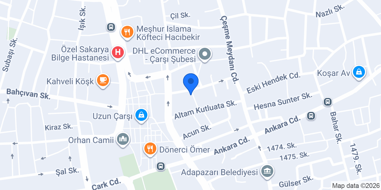 Metehan Aydın Hukuk Bürosu konumu