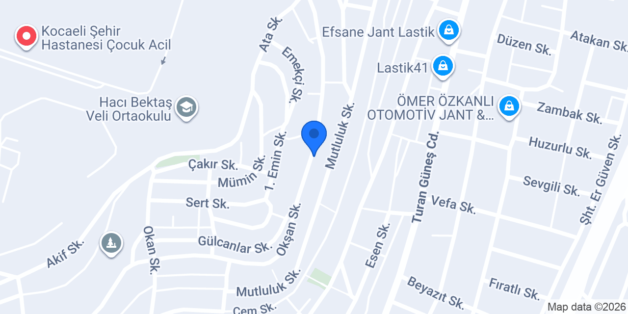 Karaca tesisat konumu