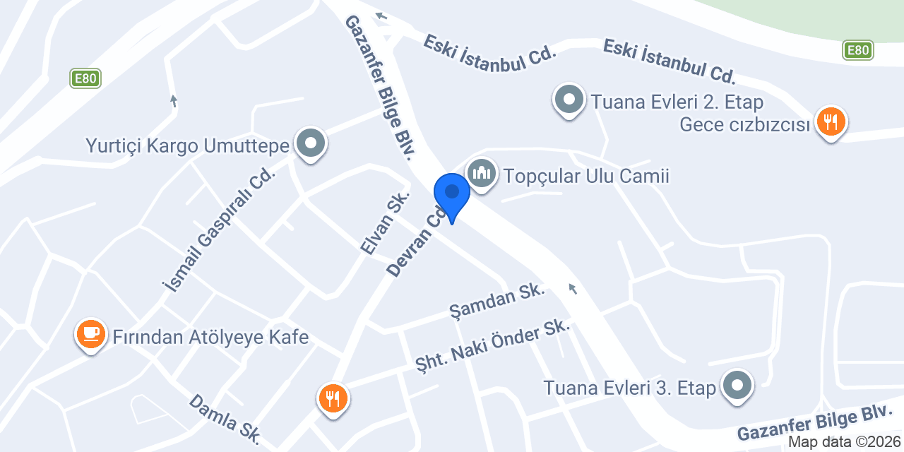 Fidan Kız Öğrenci Yurdu konumu