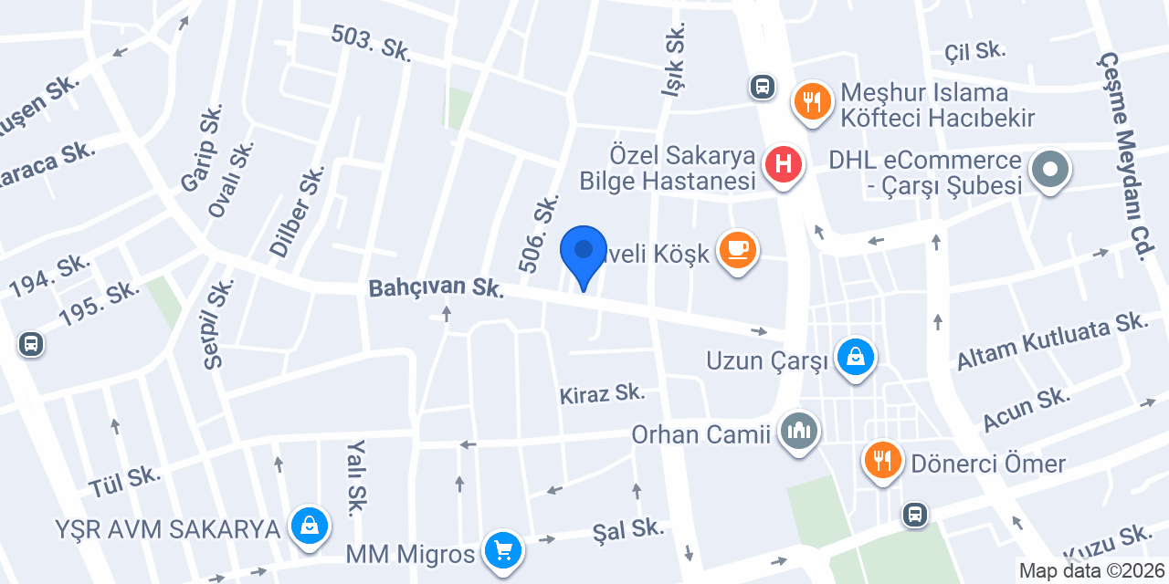 KAMPUS VİP AKADEMİ konumu
