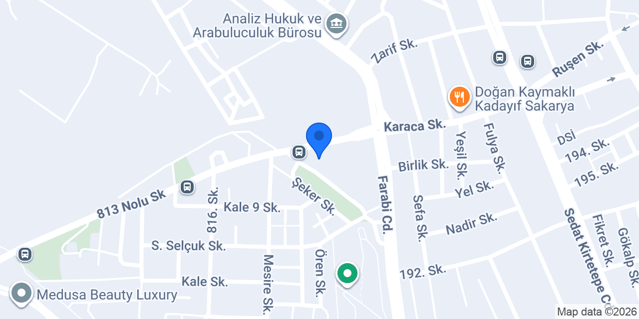Şeker Anaokulu konumu