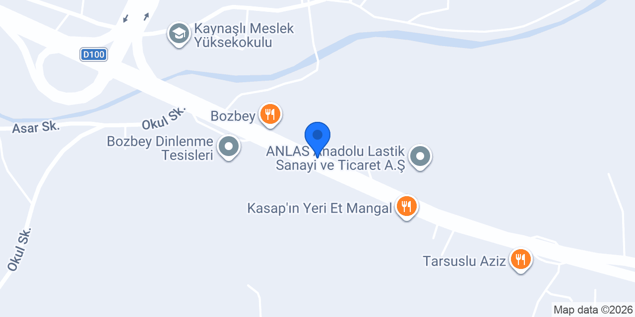 Kaynaşlı Ekmek Fırını konumu