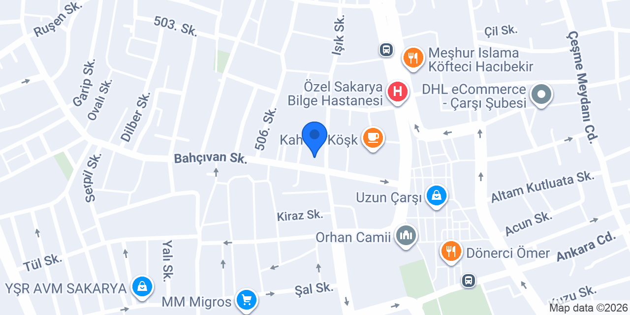 Bitcom Bilgisayar Sakarya konumu