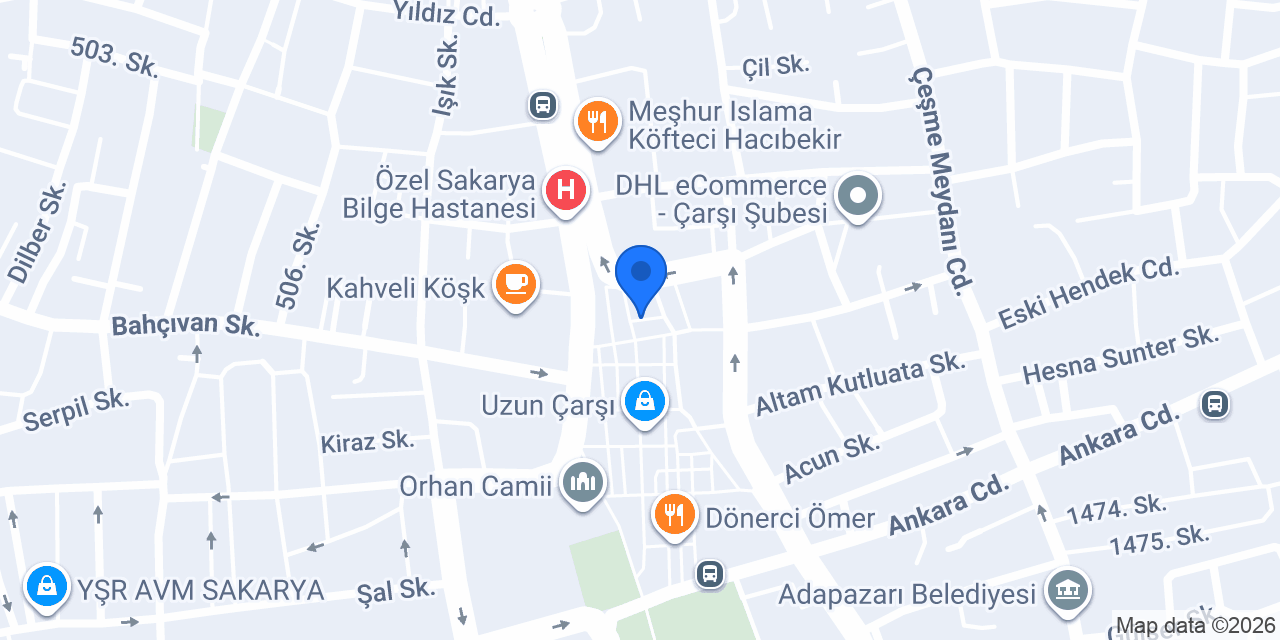 Kılıç Pide konumu
