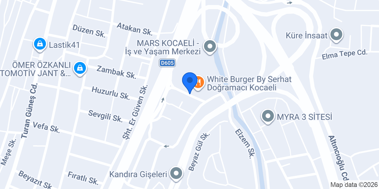 Kontrbus Coffee Co. Kocaeli konumu