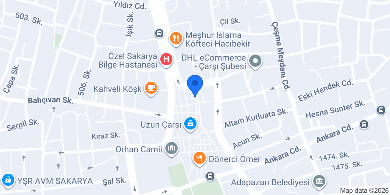 Ada Kahve Uzunçarsı konumu