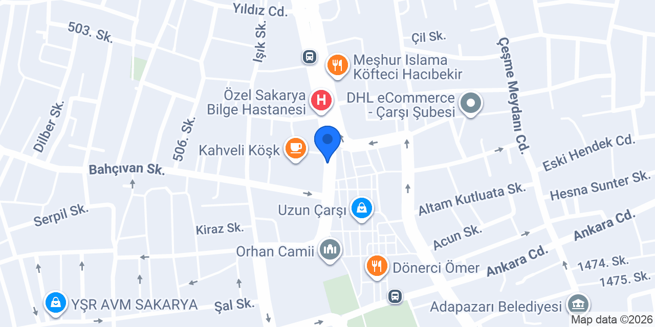 Tunahan Et Market konumu