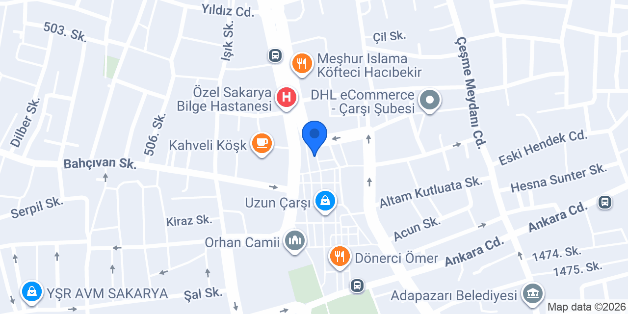 Ademoğlu Eczanesi konumu