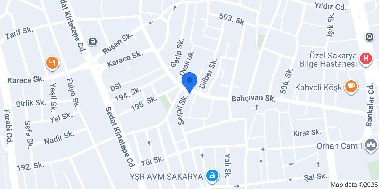 Pideci Şaban Dede Sakarya Pide konumu