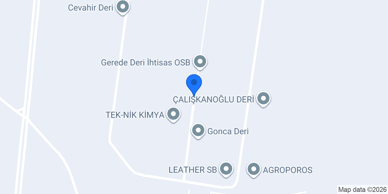 Tek Asil Kimya konumu
