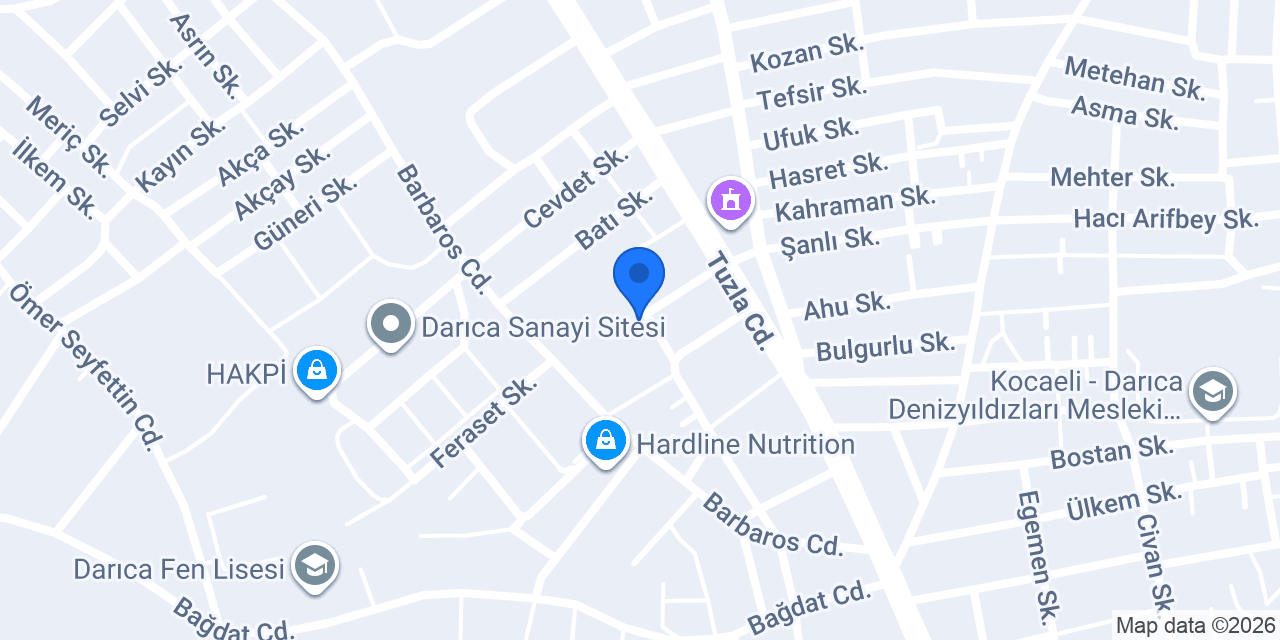Hasret Kiz Öğrenci Yurdu konumu