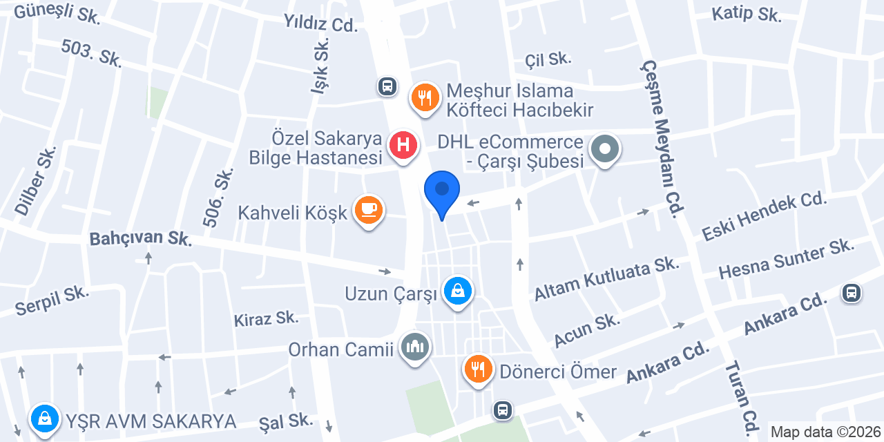 Uzun Çarşı Simitçisi konumu