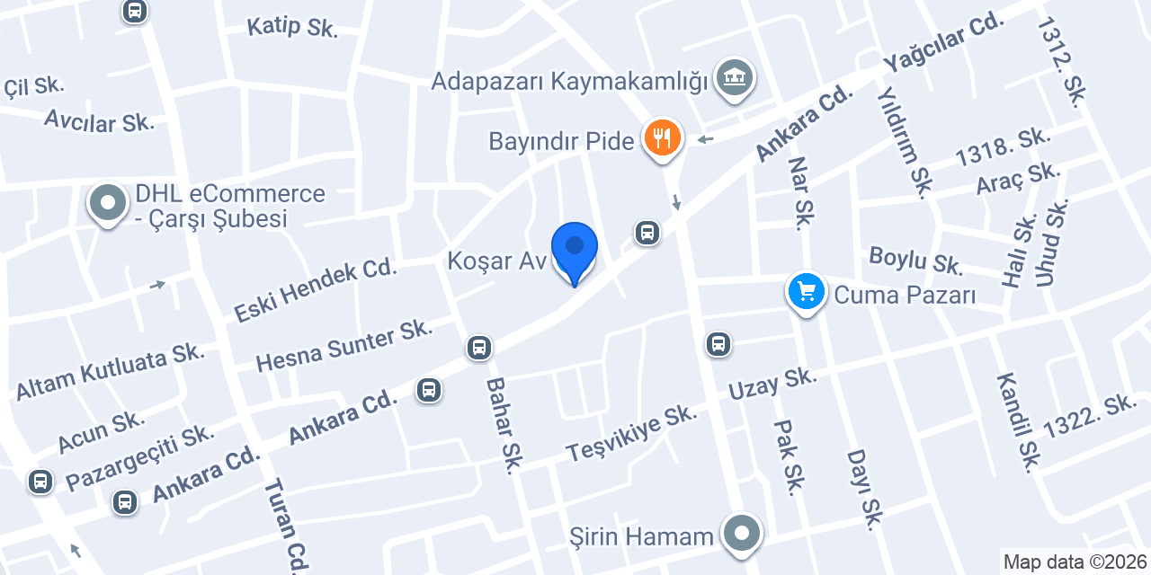 Koşar Av konumu