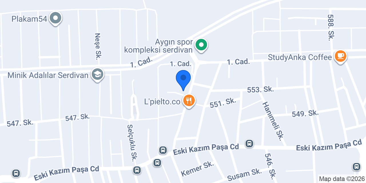 Serdivan Rehberlik Ve Araştırma Merkezi konumu