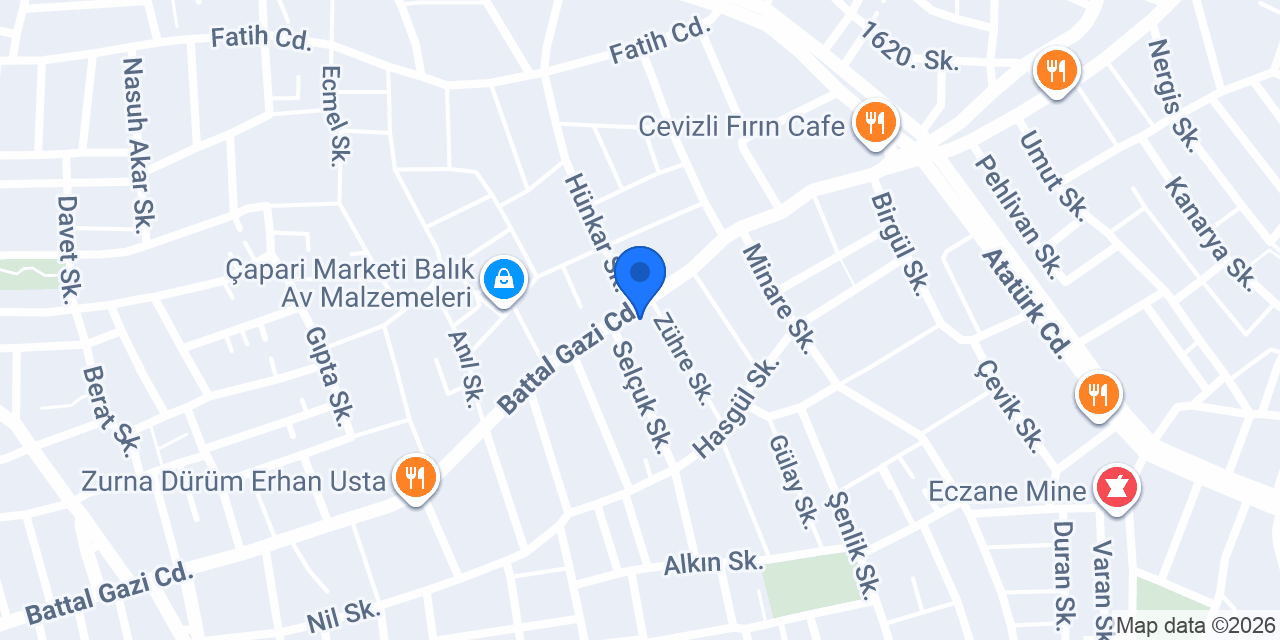 ÖZ-DEN BÜFE konumu