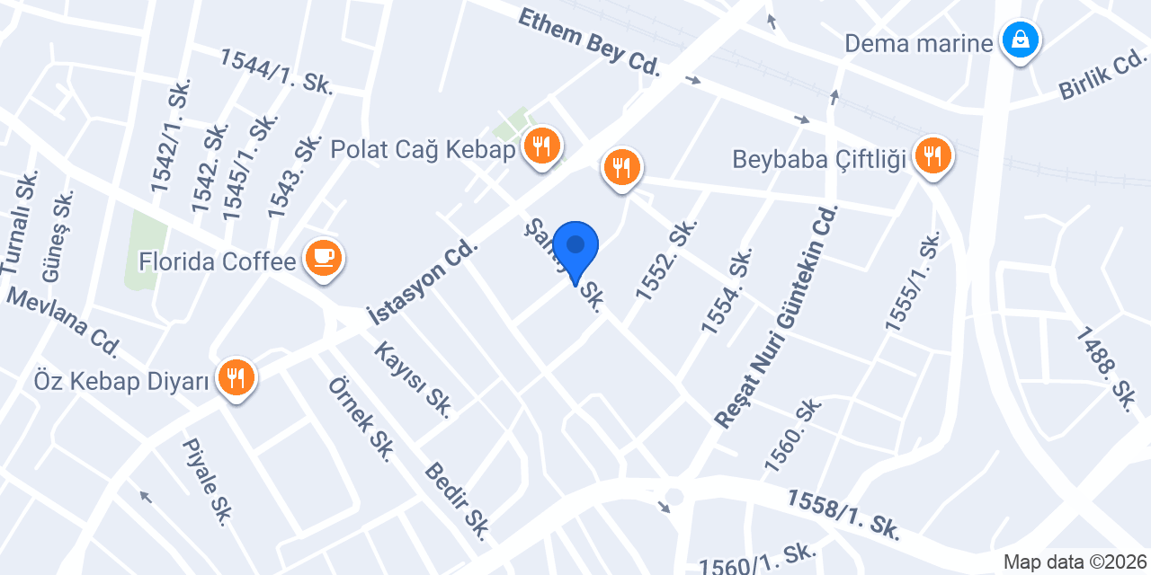 Ecir Erkek Kuaförü konumu