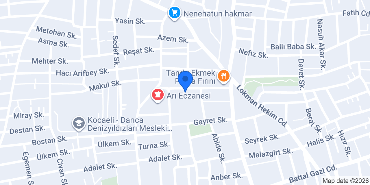 "ASİL LAVAŞ" konumu