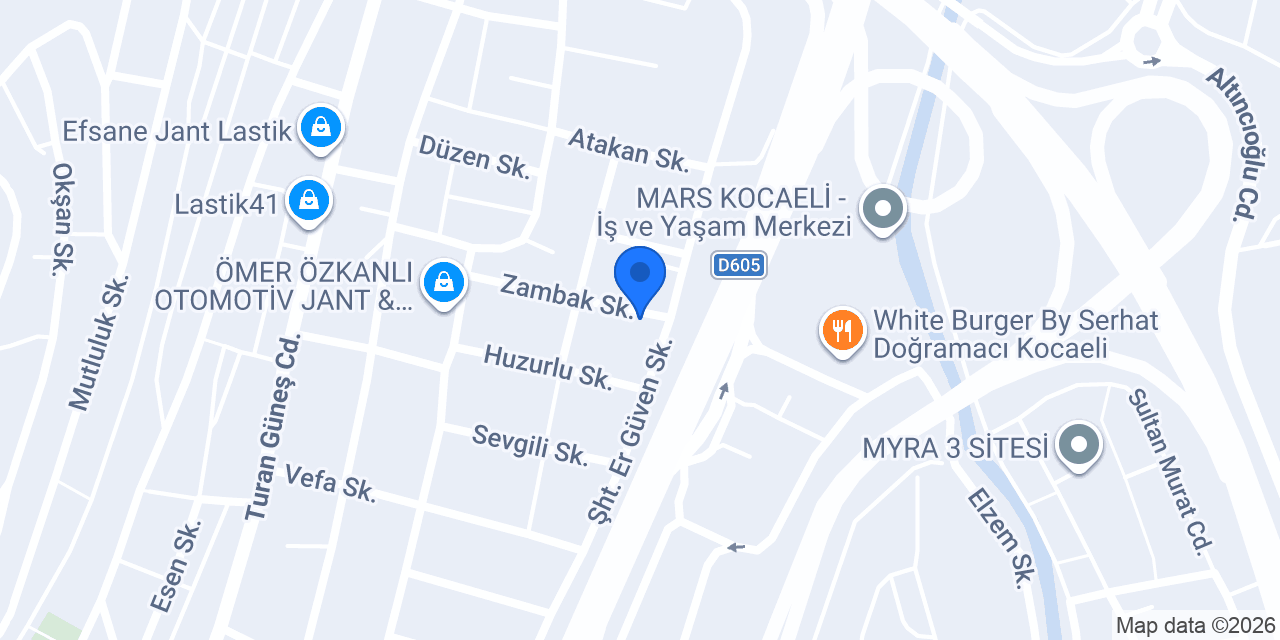 Ergoterapi İzmit Danışmanlık Merkezi konumu