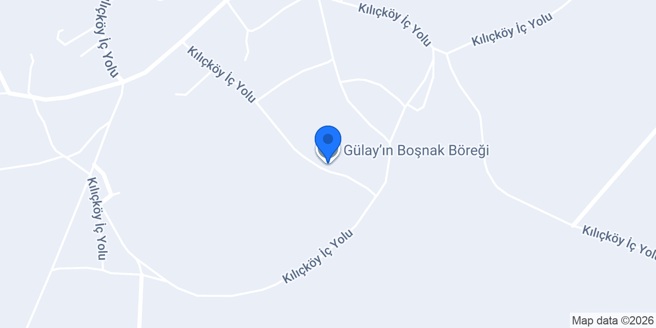 Gülay’ın Boşnak Böreği konumu