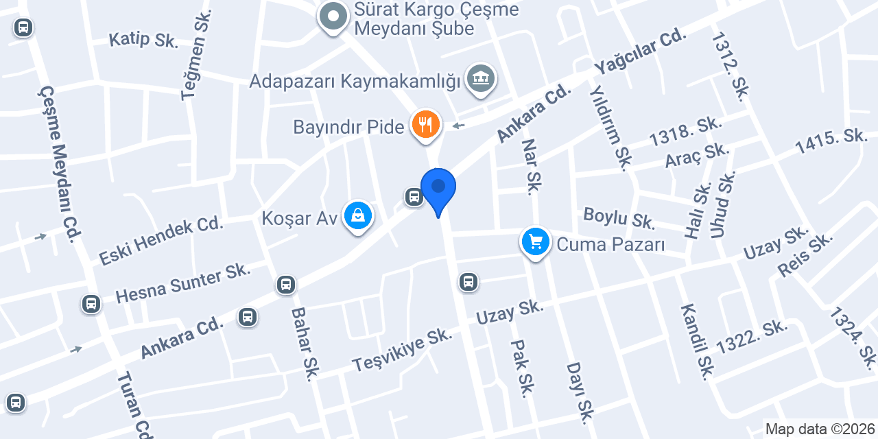 TEK YAPI TOPTAN TESİSAT DOĞALGAZ konumu