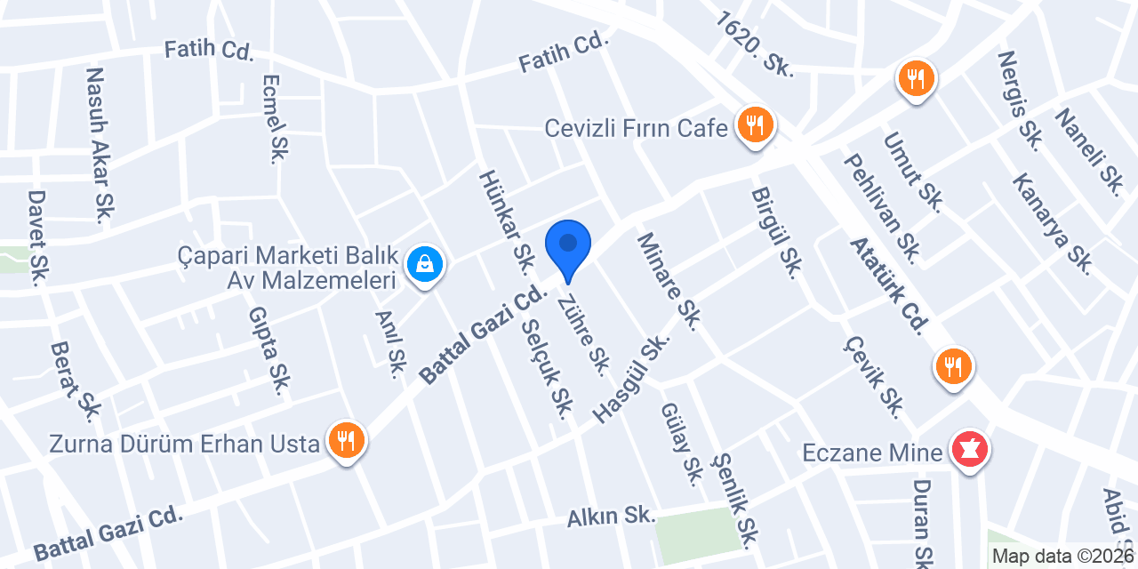 Kadiroğlu Kebap ve Lahmacun Salonu konumu
