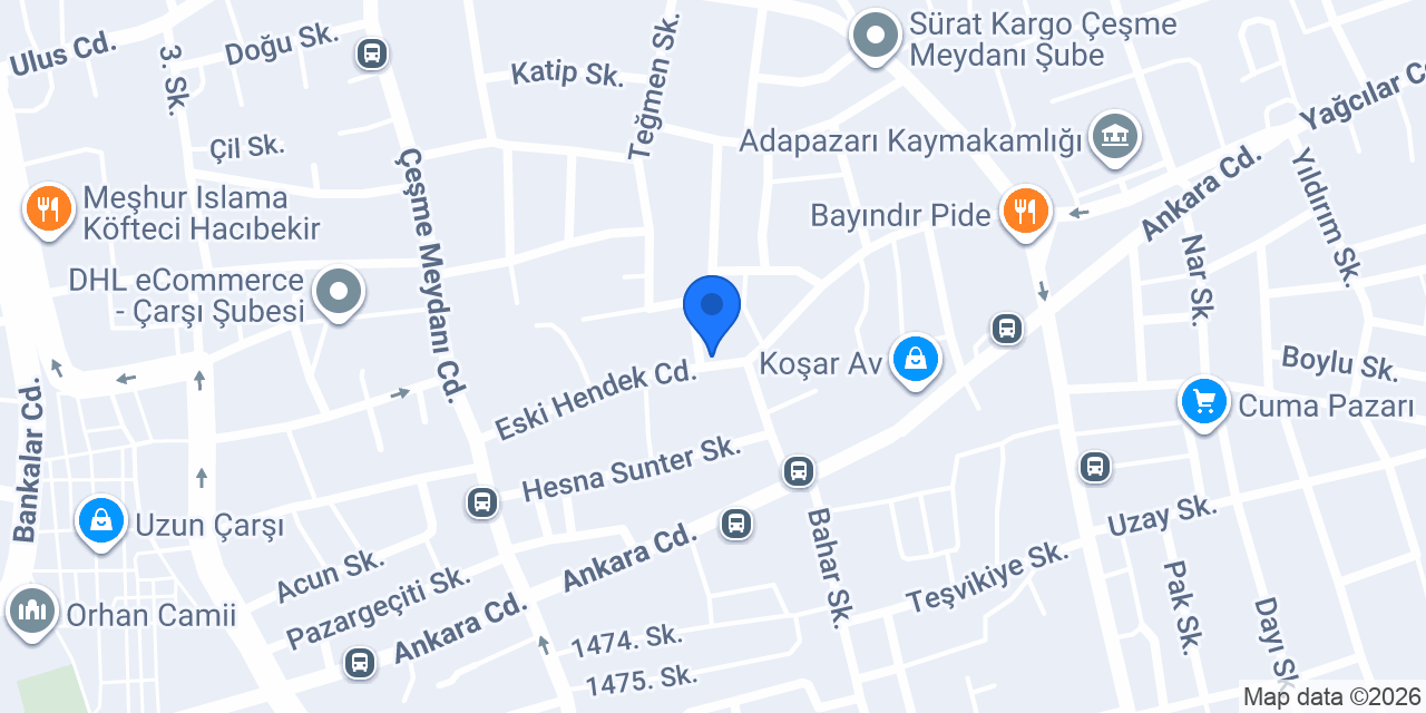 Başer Mühendislik konumu