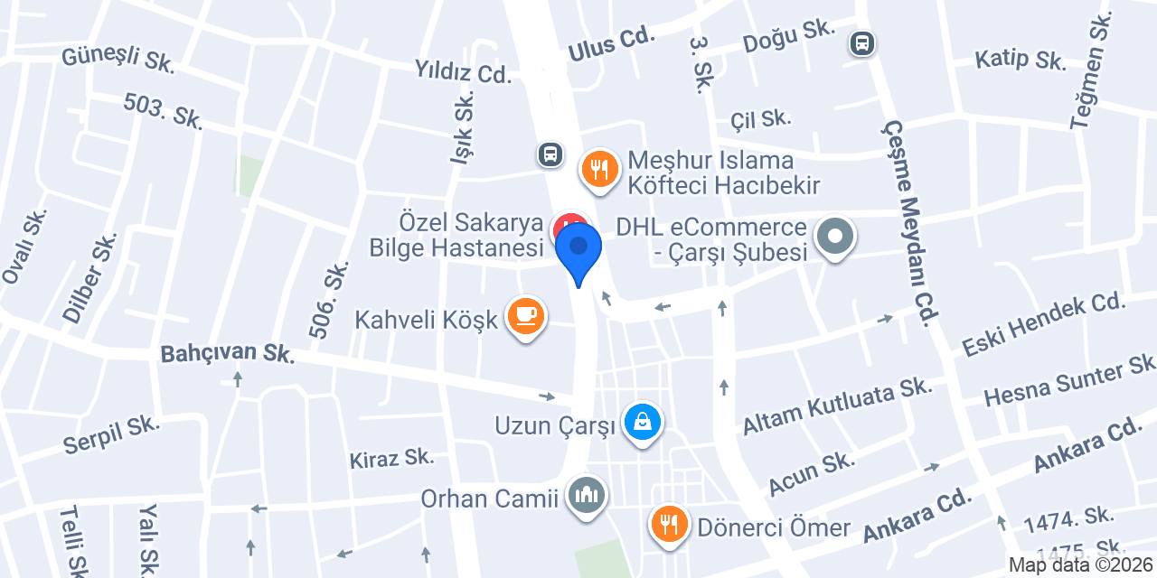 Lale Dekorasyon konumu