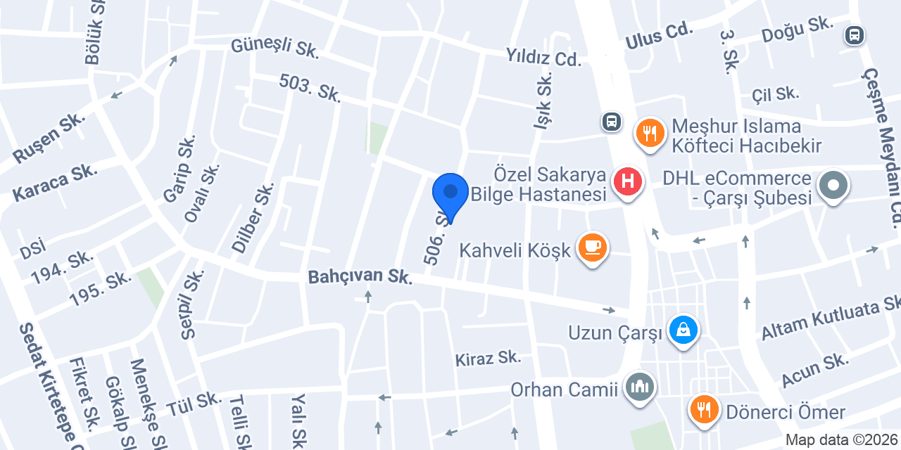 Nk Müzik Yapım ( Ses Kayıt Stüdyosu ) konumu