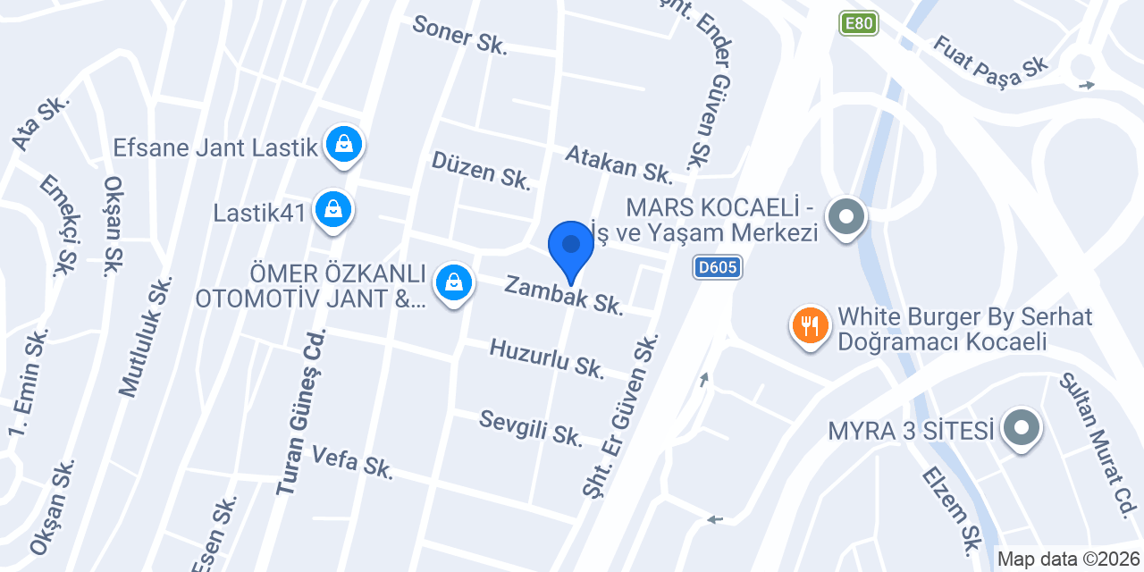 SONAT MOTORLU ARAÇLAR konumu
