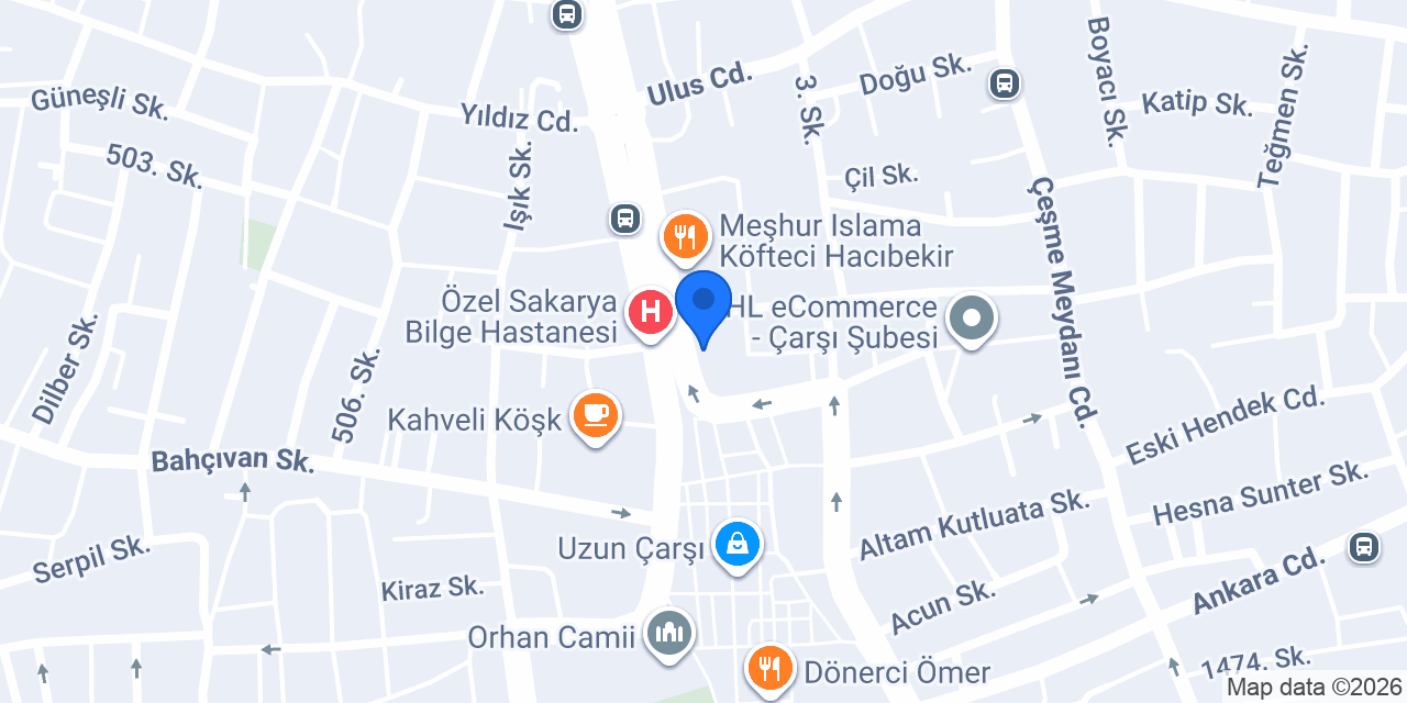 Betül Eczanesi konumu