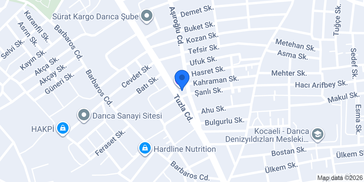 Carpoint Araç Kiralama konumu