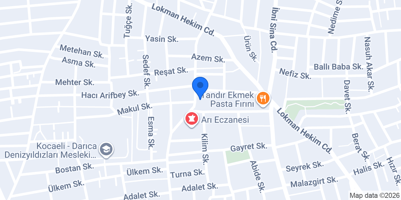 Saka eczanesi konumu